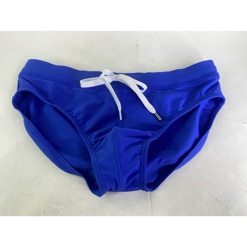 2XIST Essentials Rio Swim Brief Swimwear Bottoms Blue Tattoo Mens Size M